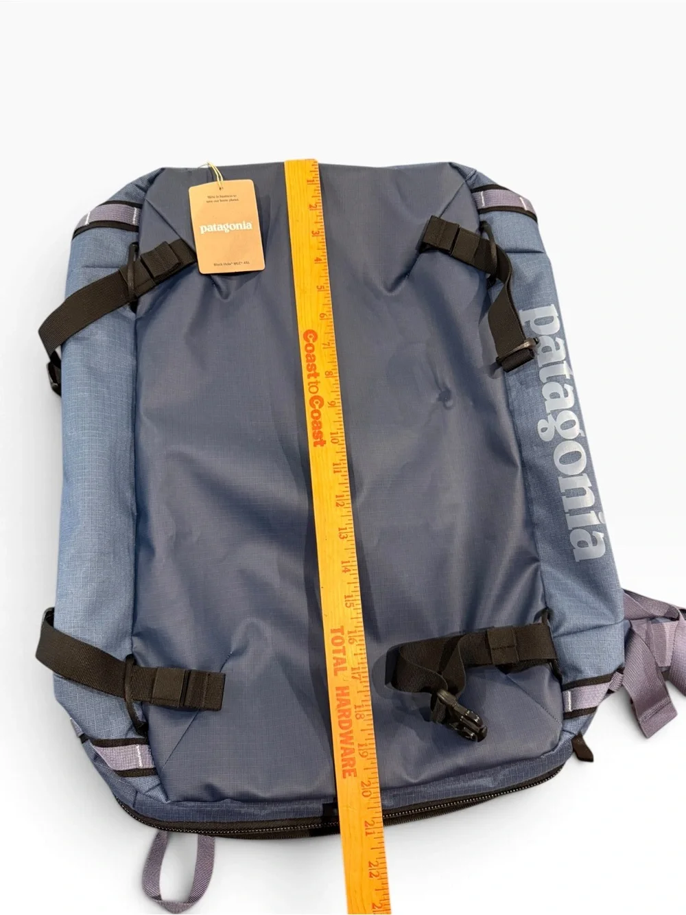 Patagonia Black Hole MLC 45L Travel Backpack Current Blue NWT 49307 FA25